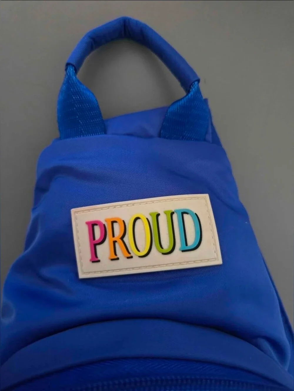 Pride Adult Sling Backpack Crossbody Proud in Blue